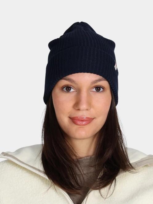 Fjallraven Fjällräven Rib Hat kötött sapka sötétkék színben 2
