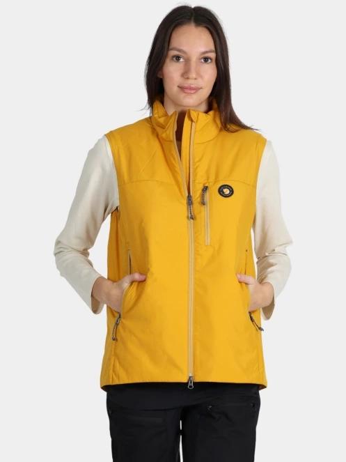 Fjallraven Bergtagen 60 Insulation vest W női mellény sárga színben 2