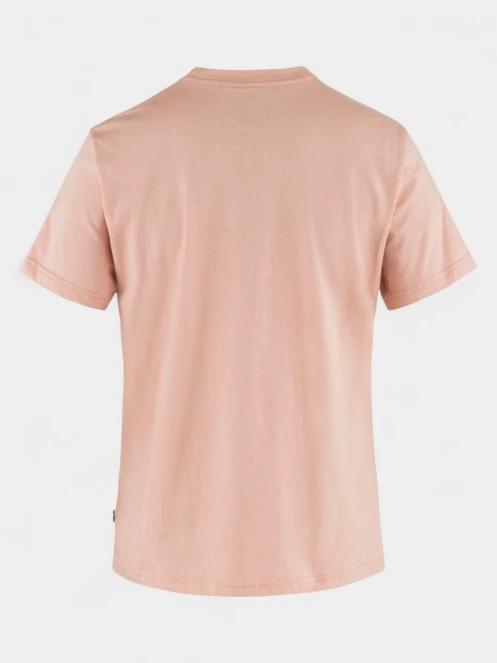 Fjallraven Lush Logo T-shirt W női rövid ujjú póló rózsaszín színben 6