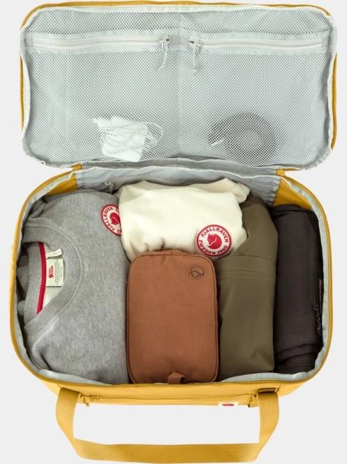 Fjallraven High Coast Duffel 36 utazótáska sárga színben 4