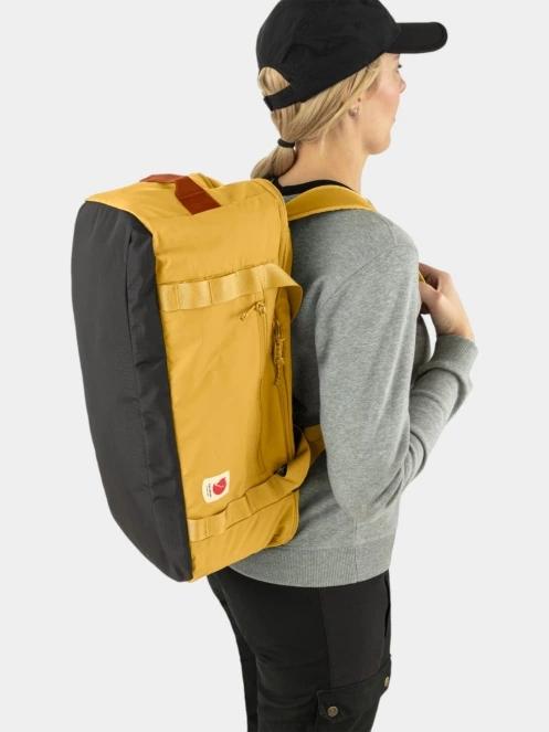 Fjallraven High Coast Duffel 36 utazótáska sárga színben 5