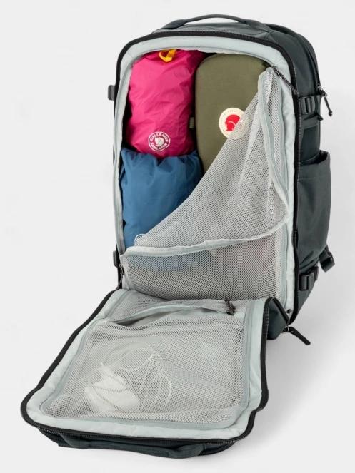 Fjallraven Färden Carry-On Pack utazótáska fekete színben 6