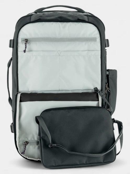 Fjallraven Färden Carry-On Pack utazótáska fekete színben 7