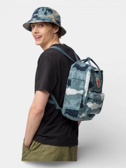 Fjallraven Kanken Graphics hátizsák kék színben 6