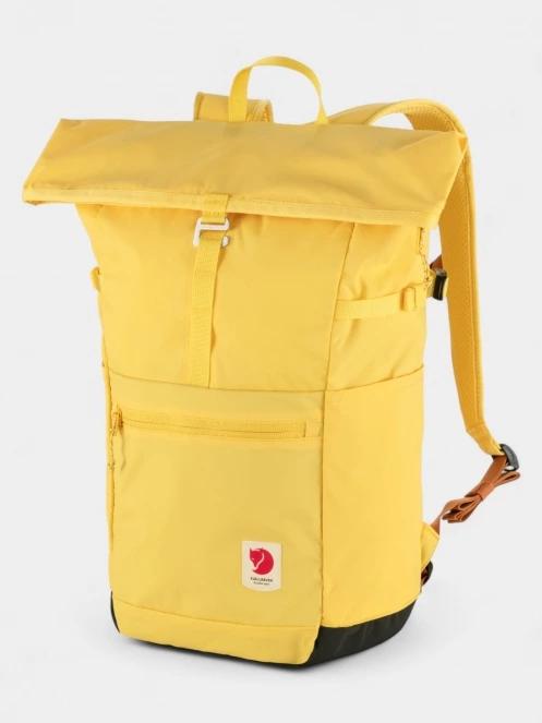 Fjallraven High Coast Foldsack 24 hátizsák sárga színben 3