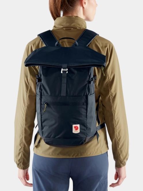 Fjallraven High Coast Foldsack 24 hátizsák sötétkék színben 7