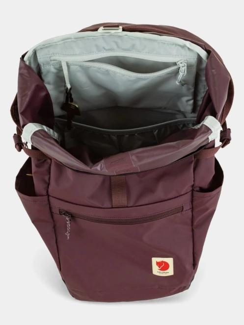 Fjallraven High Coast Foldsack 24 táska bordó színben 5