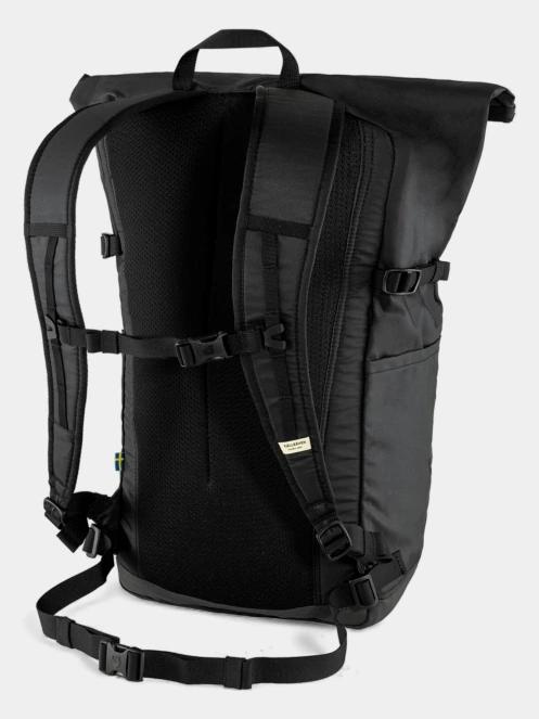 Fjallraven High Coast Foldsack 24 hátizsák fekete színben 4