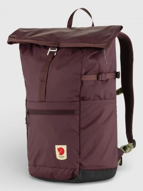 Fjallraven High Coast Foldsack 24 hátizsák bordó színben 5