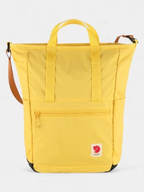 Fjallraven High Coast Totepack hátizsák sárga színben 2