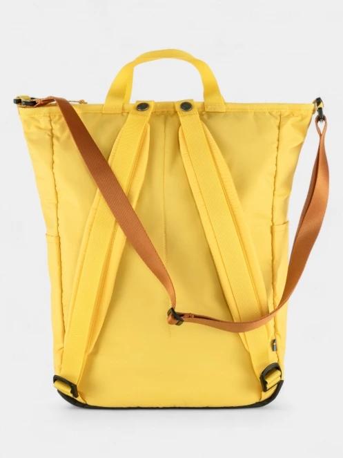 Fjallraven High Coast Totepack hátizsák sárga színben 4