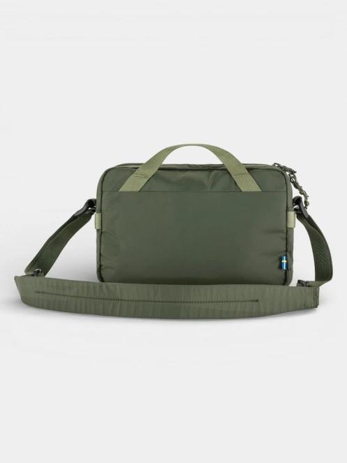 Fjallraven High Coast Crossbody oldaltáska sötétzöld színben 3