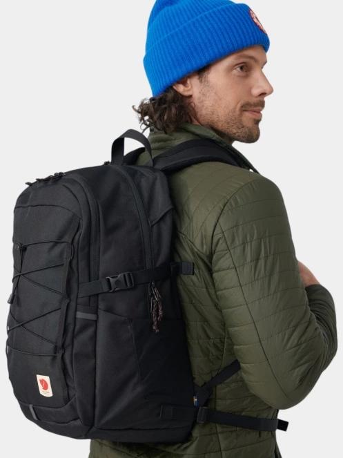 Fjallraven Skule 28 hátizsák fekete színben 8