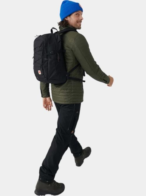 Fjallraven Skule 28 hátizsák fekete színben 9