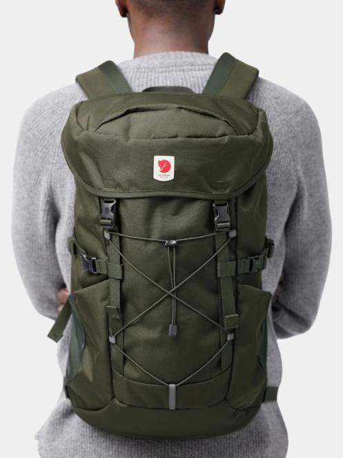 Fjallraven Skule Top 26 hátizsák zöld színben 9