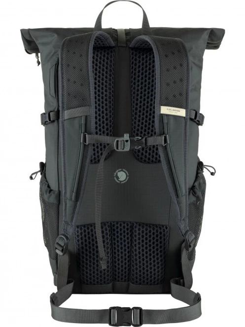 Fjallraven Abisko Hike Foldsack túrahátizsák szürke színben 4