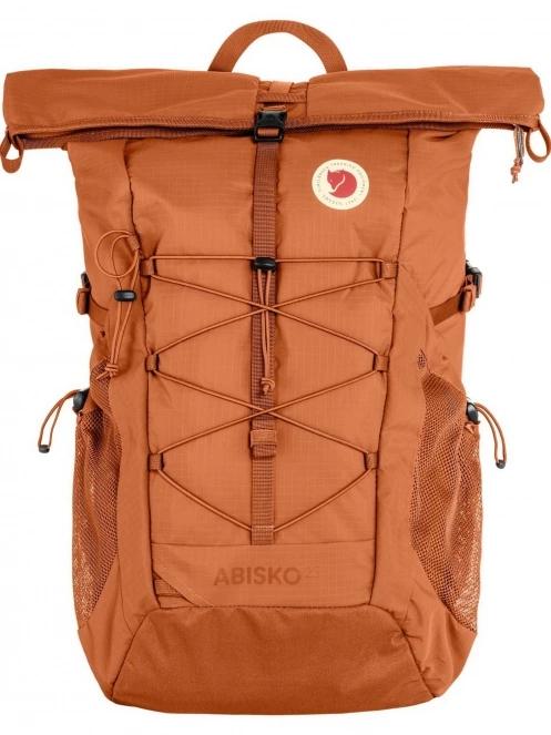 Fjallraven Abisko Hike Foldsack túrahátizsák narancssárga színben 2