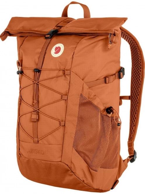 Fjallraven Abisko Hike Foldsack túrahátizsák narancssárga színben 3