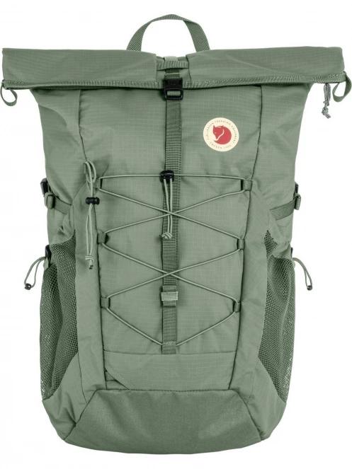 Fjallraven Abisko Hike Foldsack túrahátizsák zöld színben 2