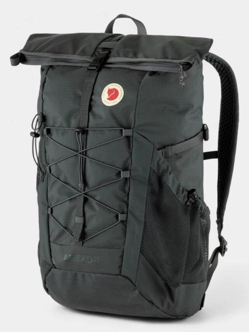 Fjallraven Abisko Hike Foldsack túrahátizsák szürke színben 3