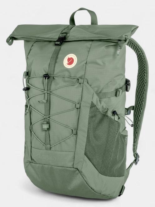 Fjallraven Abisko Hike Foldsack túrahátizsák zöld színben 3