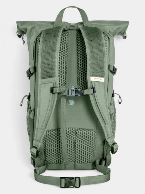 Fjallraven Abisko Hike Foldsack túrahátizsák zöld színben 4