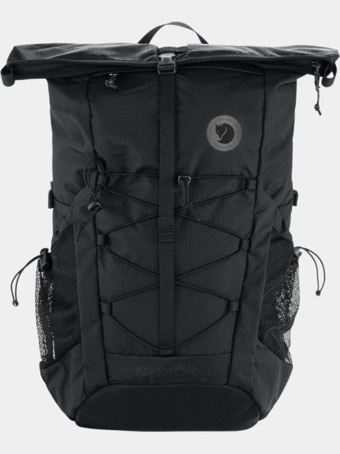 Fjallraven Abisko Hike Foldsack túrahátizsák fekete színben 2