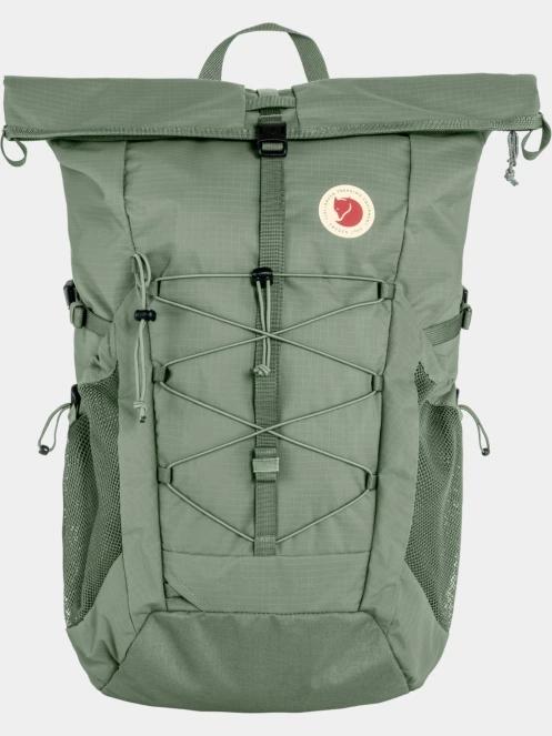 Fjallraven Abisko Hike Foldsack túrahátizsák zöld színben 2