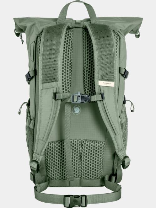 Fjallraven Abisko Hike Foldsack túrahátizsák zöld színben 3