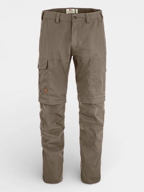 Fjallraven Karl Pro Zip-off Trousers M férfi túranadrág barna színben 2