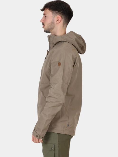 Fjallraven Sten Jacket M férfi átmeneti kabát barna színben 3