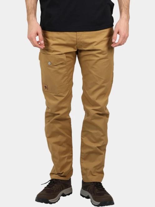 Fjallraven Greenland Jeans M Reg férfi hosszú nadrág barna színben 2