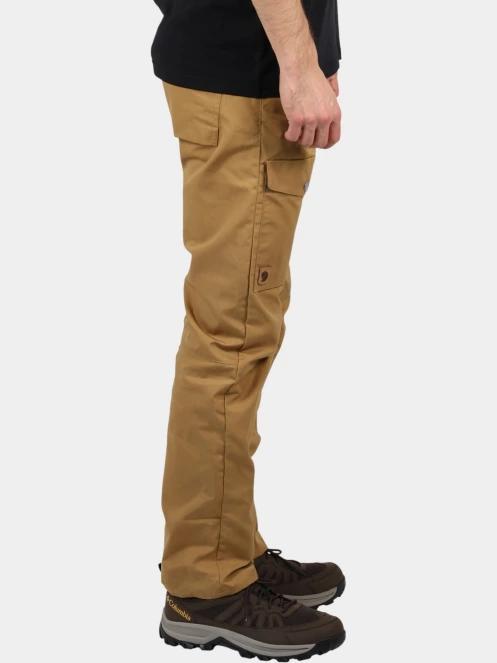 Fjallraven Greenland Jeans M Reg férfi hosszú nadrág barna színben 3