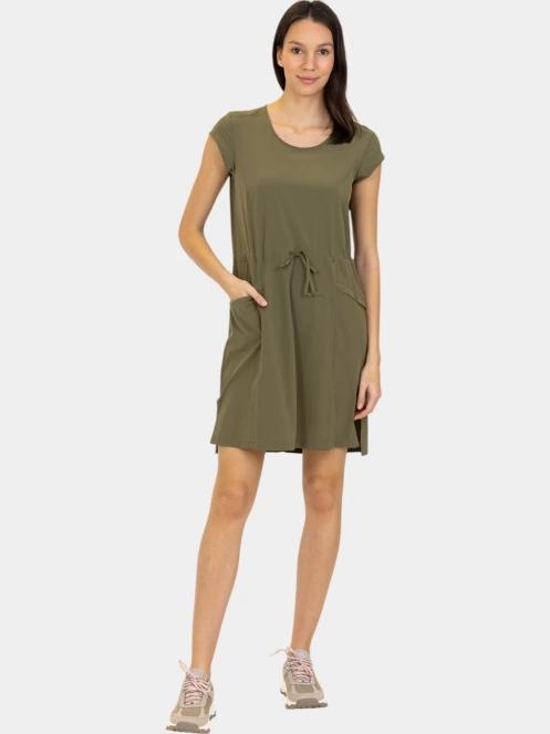 Fjallraven High Coast Lite Dress W női ruha zöld színben 5