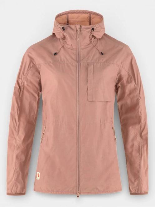 Fjallraven High Coast Wind Jacket W női széldzseki rózsaszín színben 2