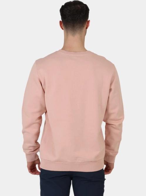Fjallraven Fjällräven Logo Sweater M férfi pulóver rózsaszín színben 4