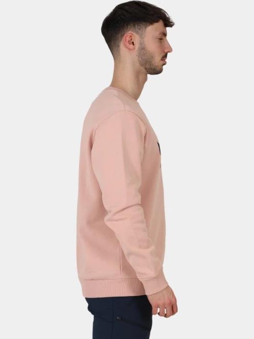 Fjallraven Fjällräven Logo Sweater M férfi pulóver rózsaszín színben 5