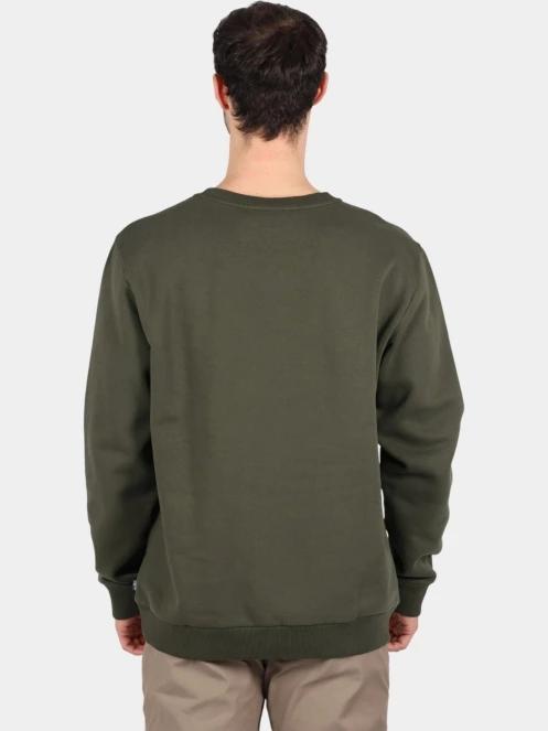 Fjallraven Fjällräven Logo Sweater M férfi pulóver zöld színben 4