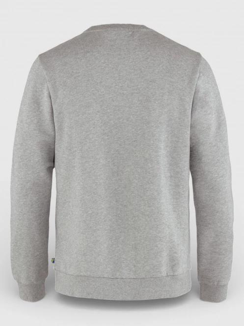 Fjallraven Fjällräven Logo Sweater M férfi pulóver szürke színben 3