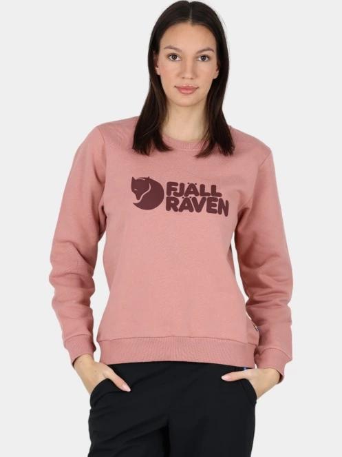 Fjallraven Fjällräven Logo Sweater W női pulóver rózsaszín színben 2