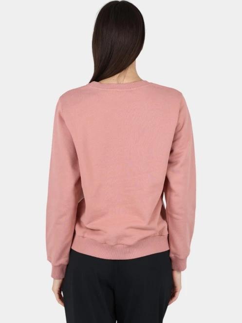 Fjallraven Fjällräven Logo Sweater W női pulóver rózsaszín színben 4
