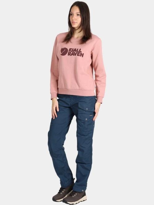 Fjallraven Fjällräven Logo Sweater W női pulóver rózsaszín színben 5