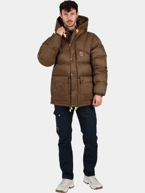 Fjallraven Expedition Down Lite Jacket M férfi pehelykabát barna színben 5