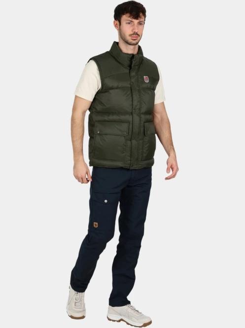 Fjallraven Expedition Down Lite Vest M férfi mellény zöld színben 5