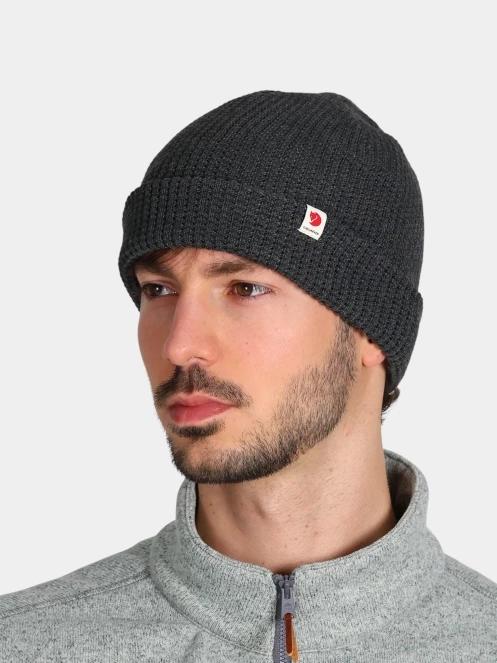 Fjallraven Fjällräven Tab Hat kötött sapka szürke színben 5