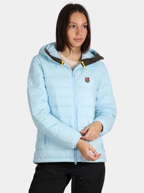 Fjallraven Expedition Pack Down Hoodie W női pehelykabát világoskék színben 2