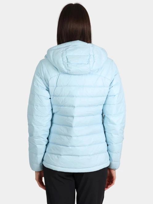 Fjallraven Expedition Pack Down Hoodie W női pehelykabát világoskék színben 4