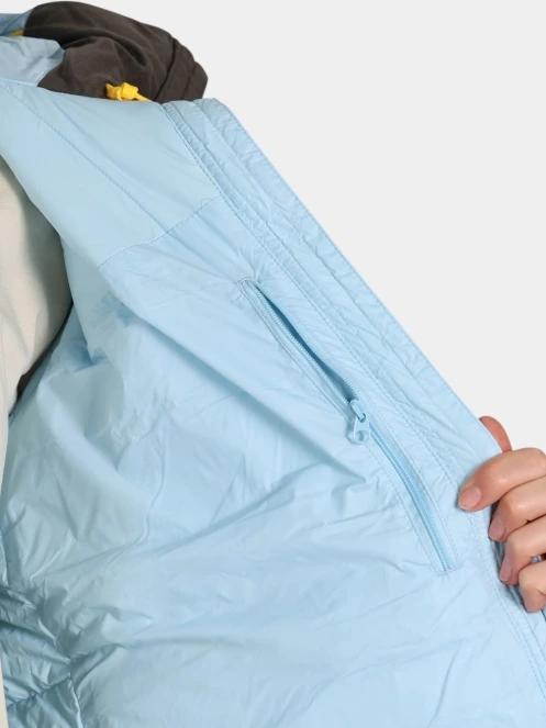 Fjallraven Expedition Pack Down Hoodie W női pehelykabát világoskék színben 6