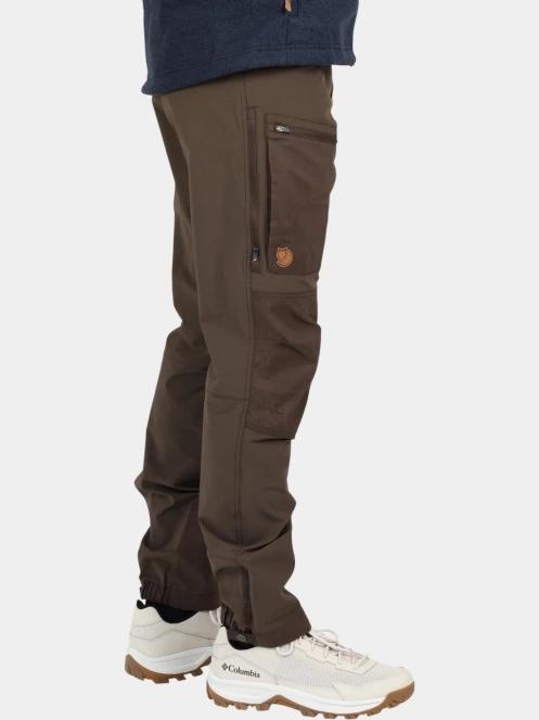 Fjallraven Keb Agile Trousers M férfi túranadrág oliva színben 3