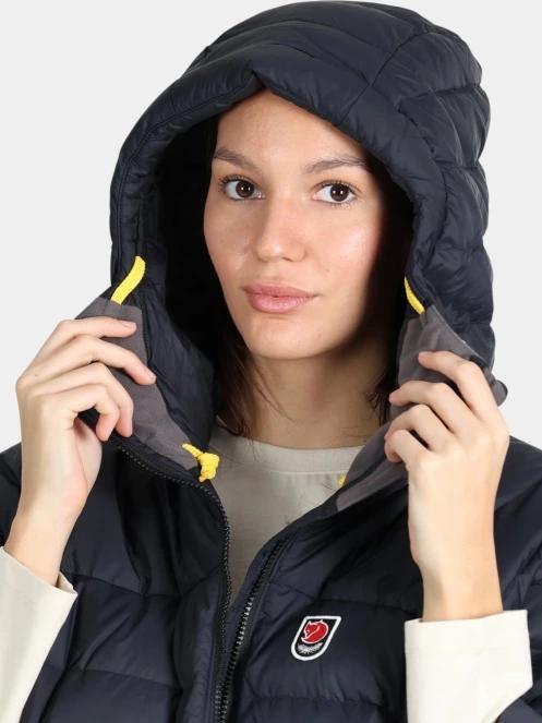 Fjallraven Expedition Down Poncho női poncsó fekete színben 5